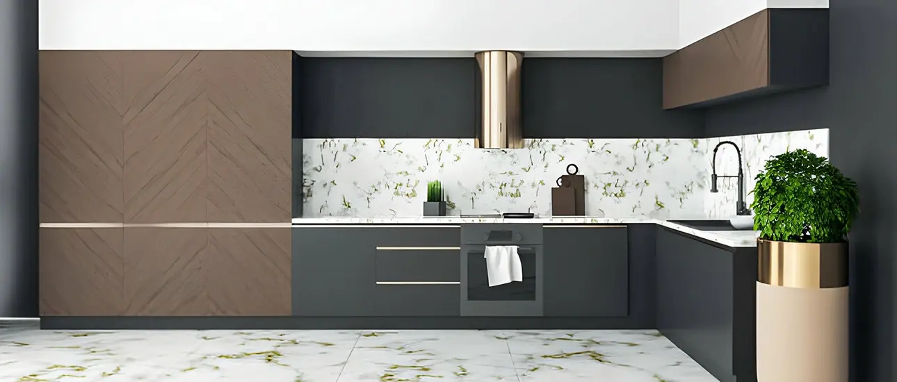 Modern L-Shaped Kitchen Design: Efficient Layout Solution